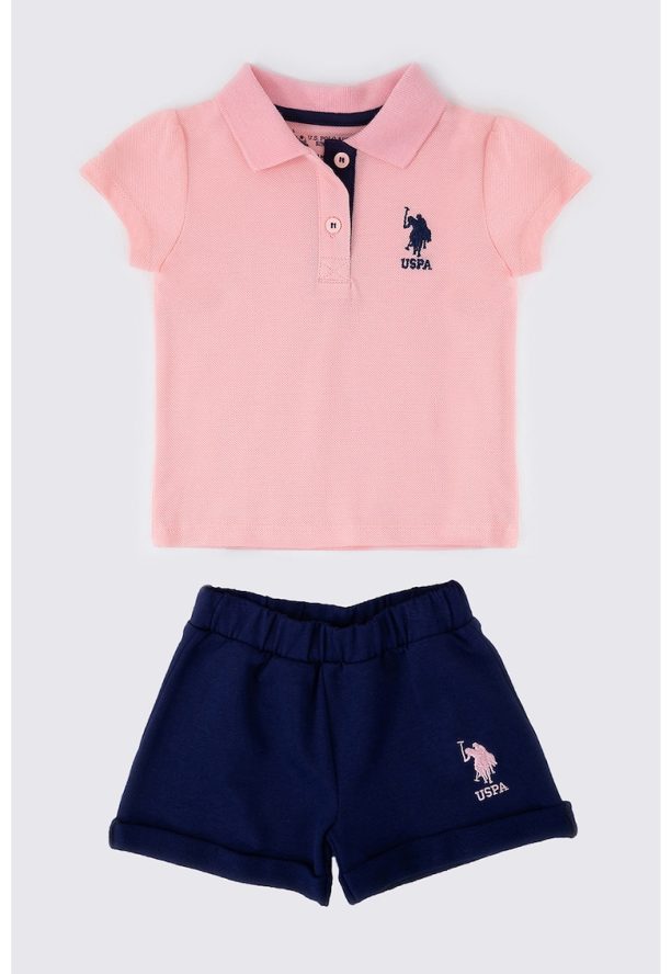 Риза и шорти с лого US Polo Assn