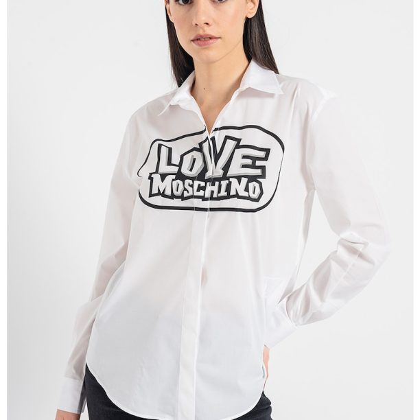 Риза с лого Love Moschino