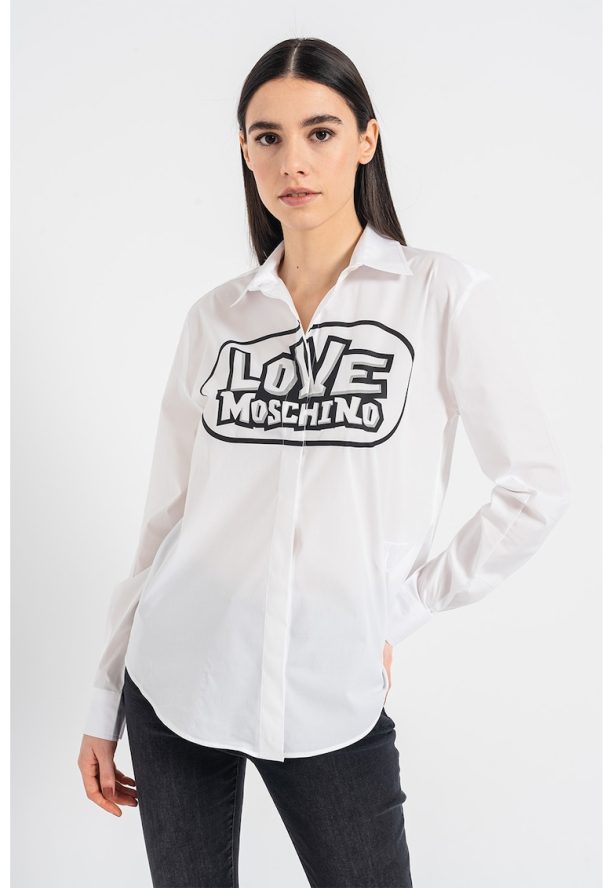 Риза с лого Love Moschino