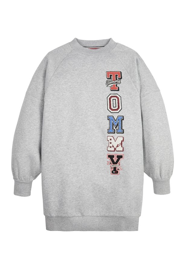 Рокля тип суитшърт с лого Tommy Hilfiger