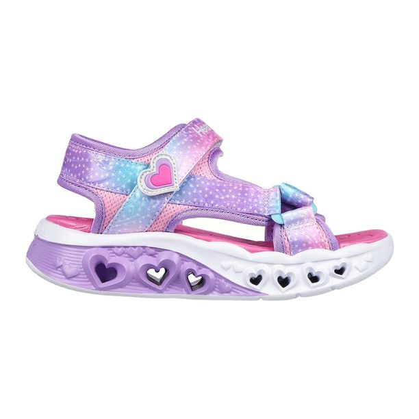 Сандали Flutter Hearts с велкро и щампа Skechers