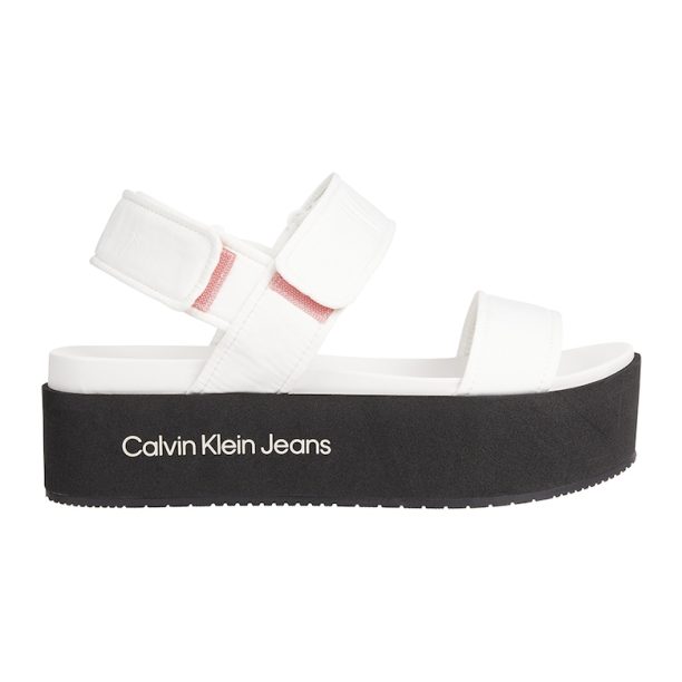 Сандали с равна платформа с велкро CALVIN KLEIN JEANS