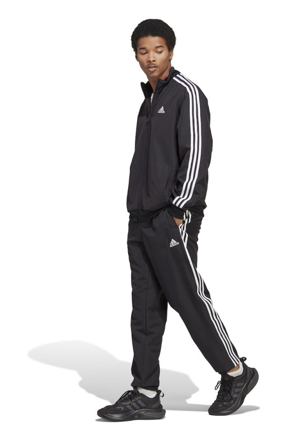 Спортен екип с цип и 3 ивици adidas Sportswear