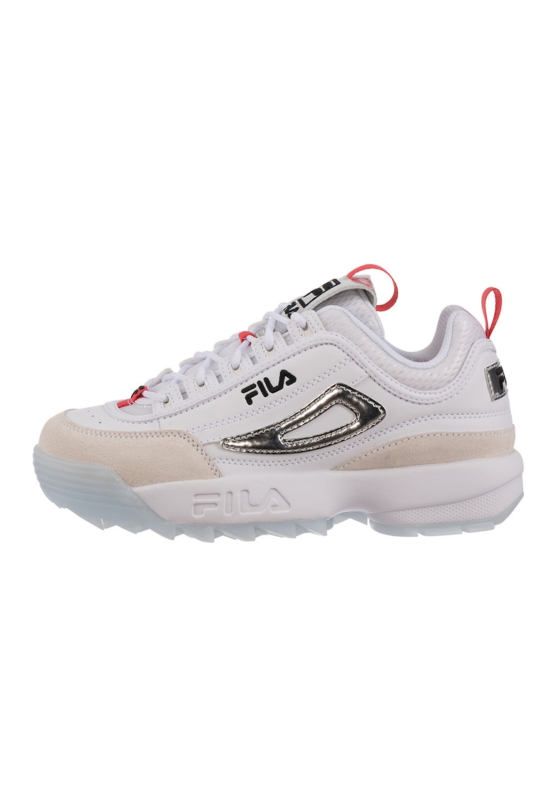 Спортни обувки Disruptor от еко кожа и велур Fila