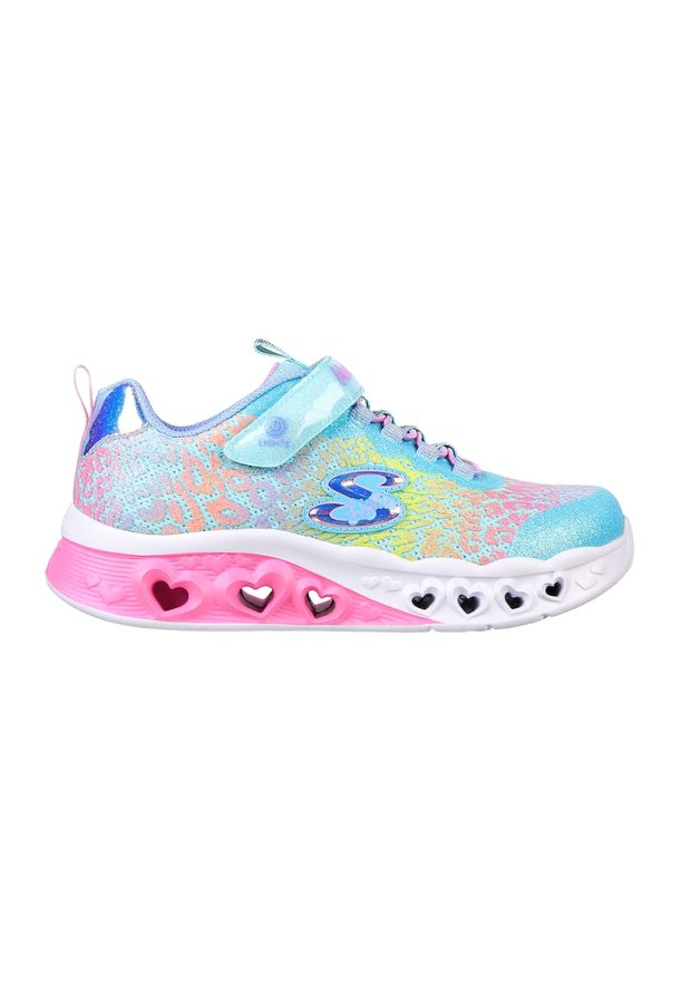 Спортни обувки Flutter Heart с велкро и Led светлини Skechers