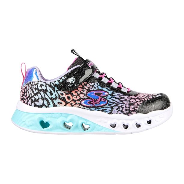 Спортни обувки Flutter Heart с велкро и Led светлини Skechers