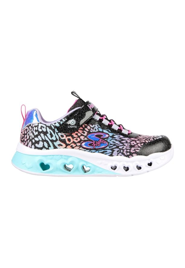 Спортни обувки Flutter Heart с велкро и Led светлини Skechers