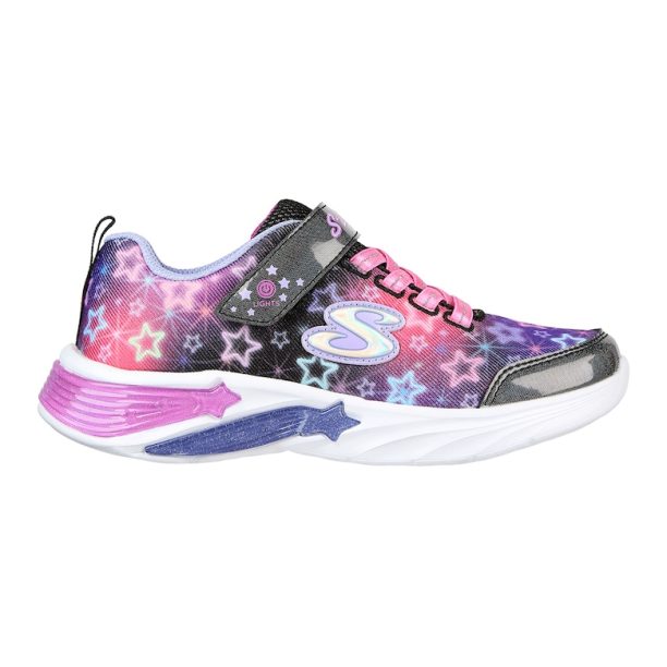 Спортни обувки Star Sparks с LED светлини и велкро Skechers