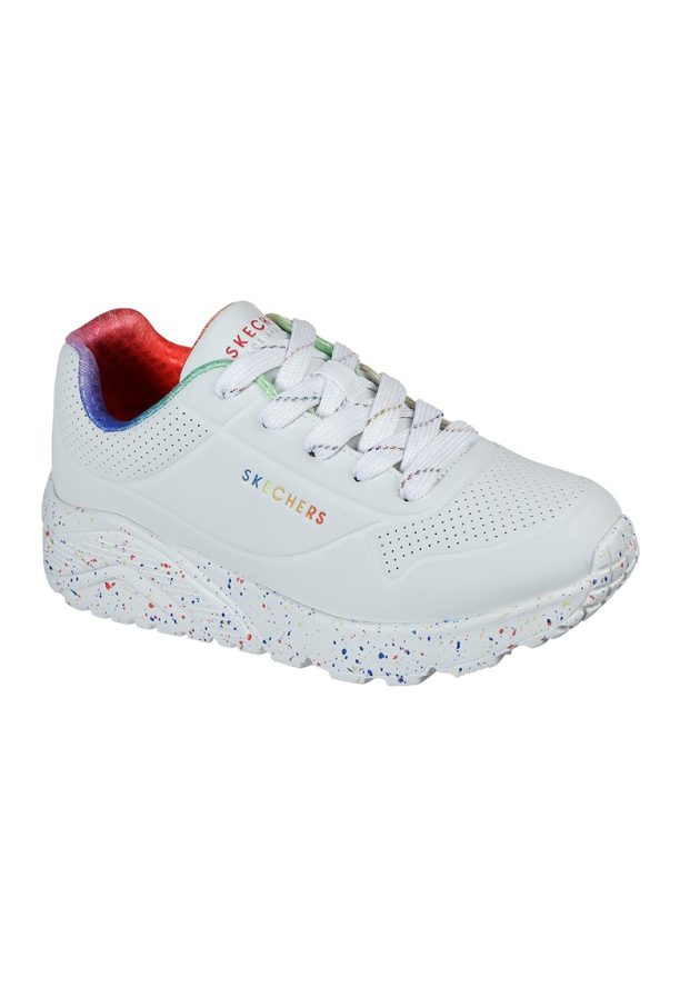 Спортни обувки Uno Lite - Rainbow с шарена подметка Skechers