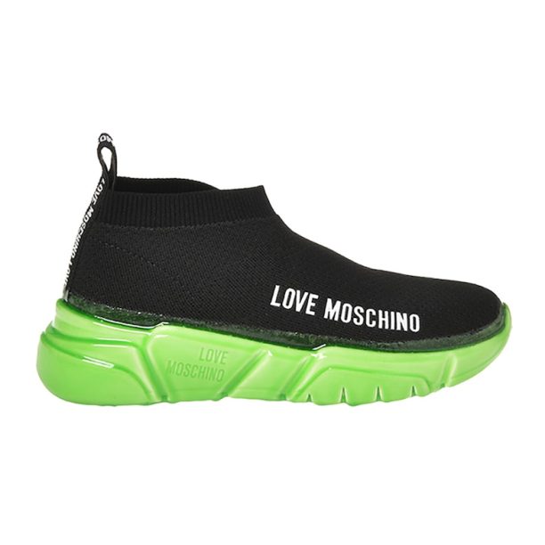 Спортни обувки с контрастна подметка Love Moschino