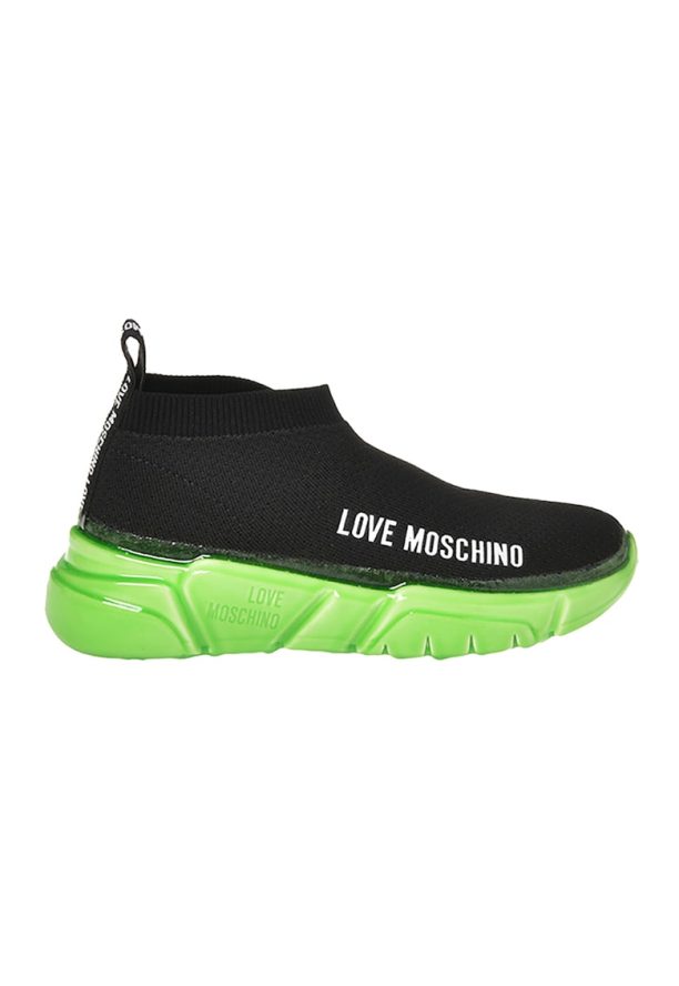 Спортни обувки с контрастна подметка Love Moschino