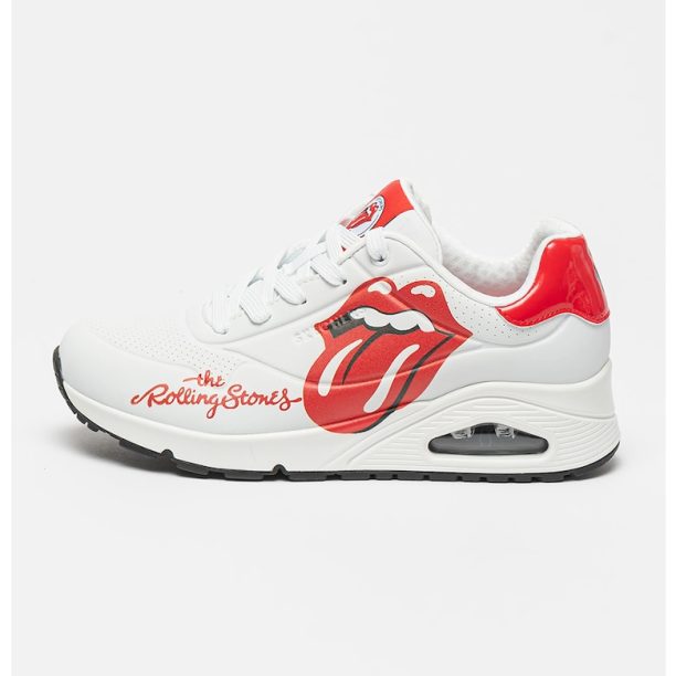 Спортни обувки Uno-Rolling Stones с щампа Skechers