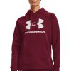 Спортно худи Rival с лого и ръкави реглан Under Armour