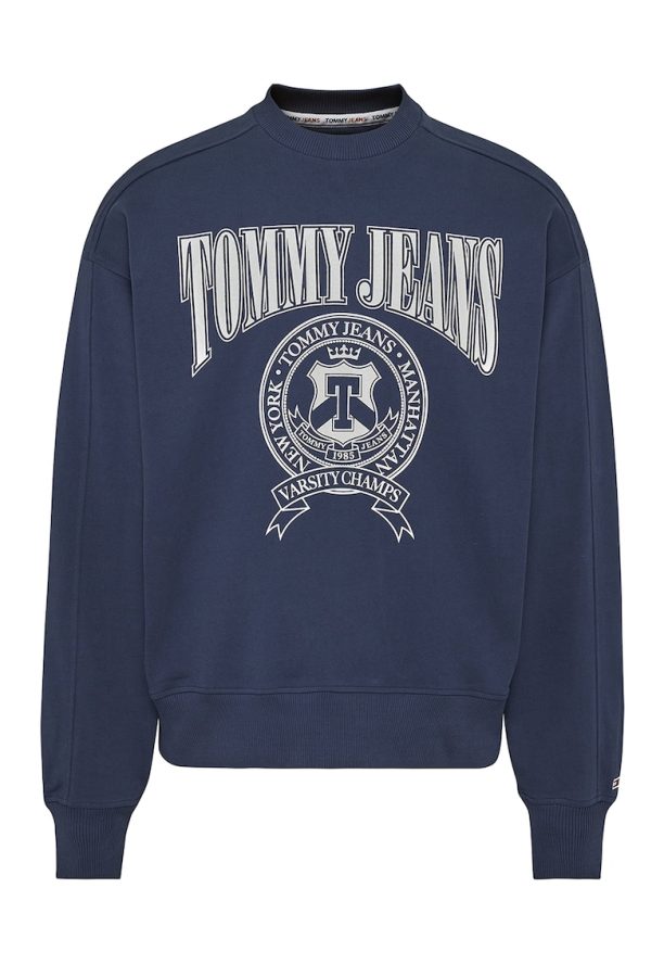 Суитшърт на лога с паднали ръкави Tommy Jeans