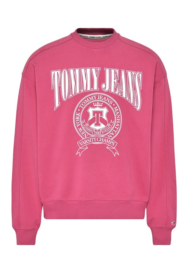 Суитшърт на лога с паднали ръкави Tommy Jeans