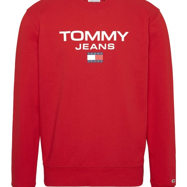 Суитшърт от органичен памук на лога Tommy Jeans