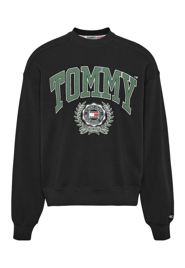 Суитшърт от органичен памук с бродирано лого Tommy Jeans