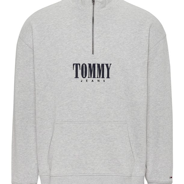 Суитшърт от органичен памук с цип Tommy Jeans