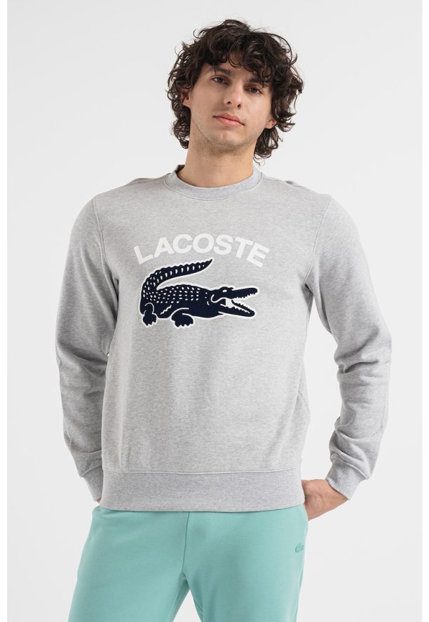 Суитшърт от памук на лога Lacoste