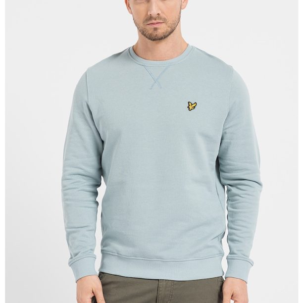 Суитшърт от памук с овално деколте Lyle  Scott