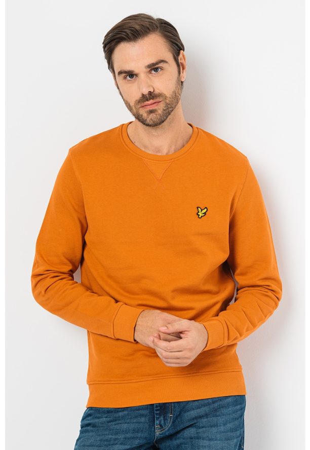 Суитшърт от памук с овално деколте Lyle  Scott