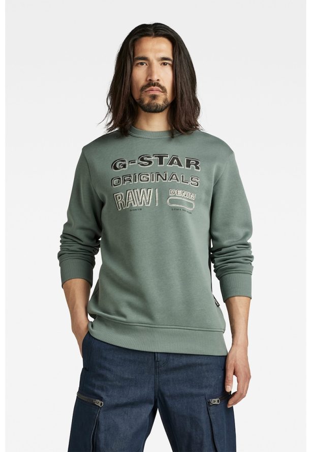 Суитшърт с лого G-Star RAW