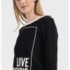 Суитшърт с лого Love Moschino