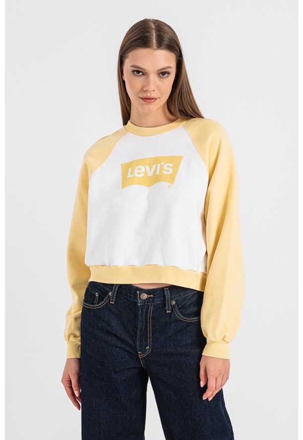 Суитшърт с лого и ръкави реглан Levis