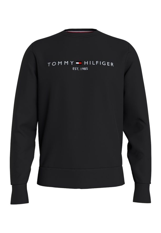 Суитшърт с органичен памук и лого Tommy Hilfiger