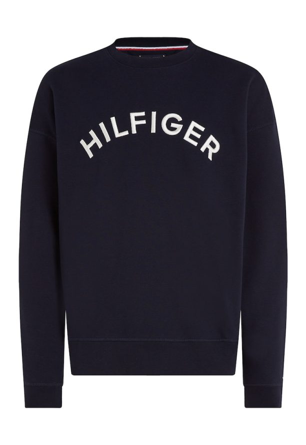 Суитшърт с органичен памук с лого Tommy Hilfiger