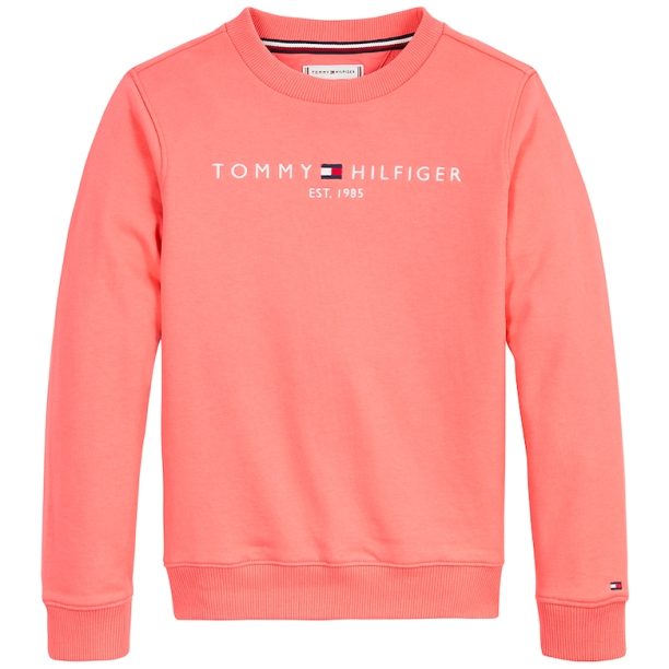 Суитшърт с органичен памук с лого Tommy Hilfiger