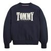 Суитшърт с органичен памук с реглан ръкави Tommy Hilfiger