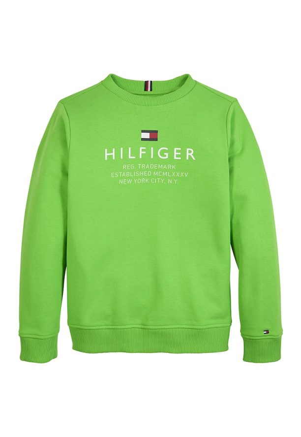 Суитшърт с памук с лого Tommy Hilfiger