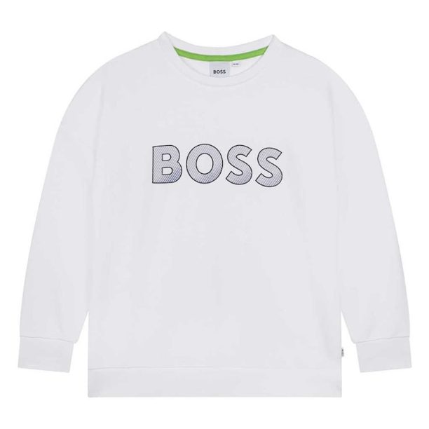 Суитшърт с принт BOSS Kidswear