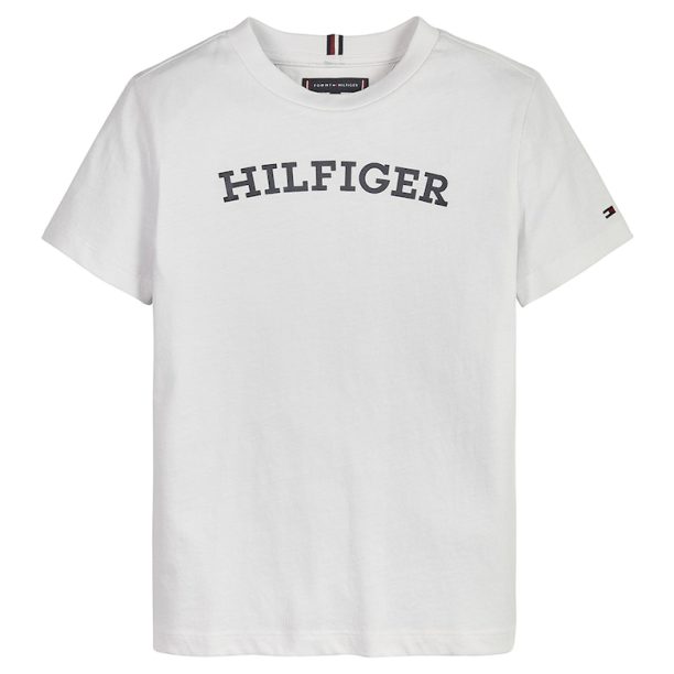 Тениска Arched с лого на гърдите Tommy Hilfiger