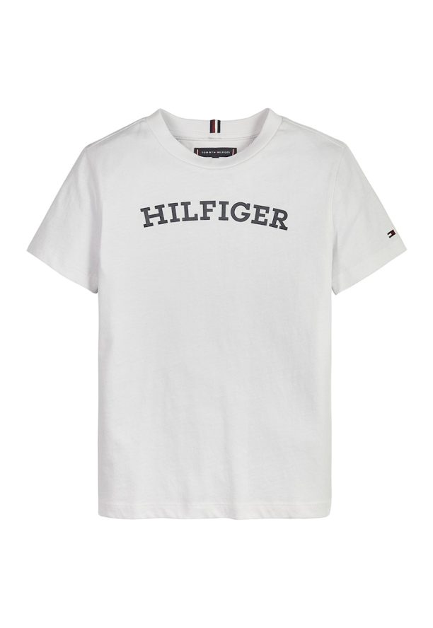 Тениска Arched с лого на гърдите Tommy Hilfiger