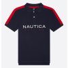 Тениска Barret с яка и бродирано лого Nautica