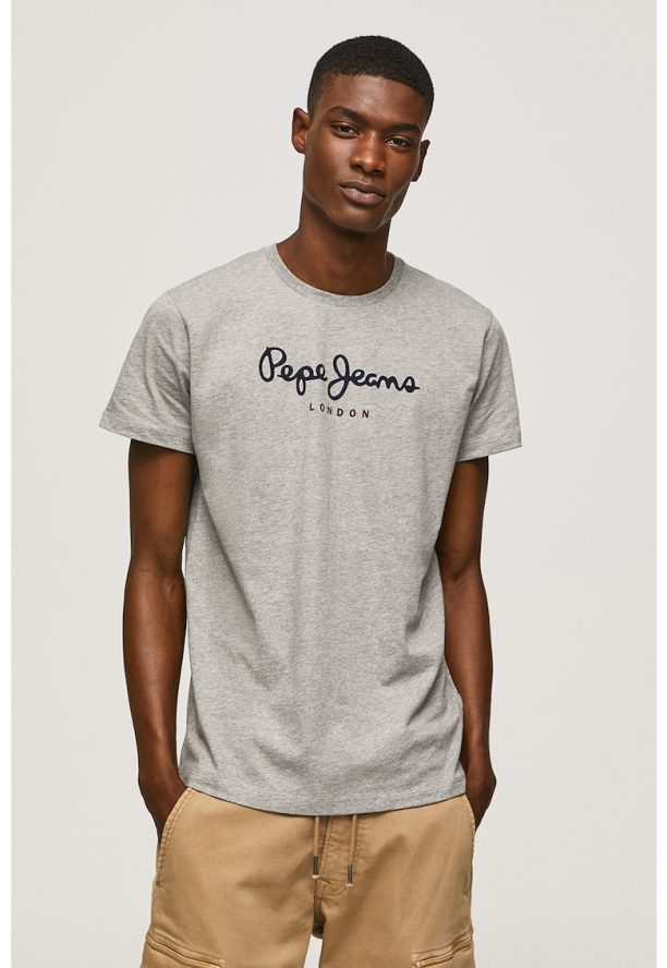 Памучна тениска Eggo Pepe Jeans London