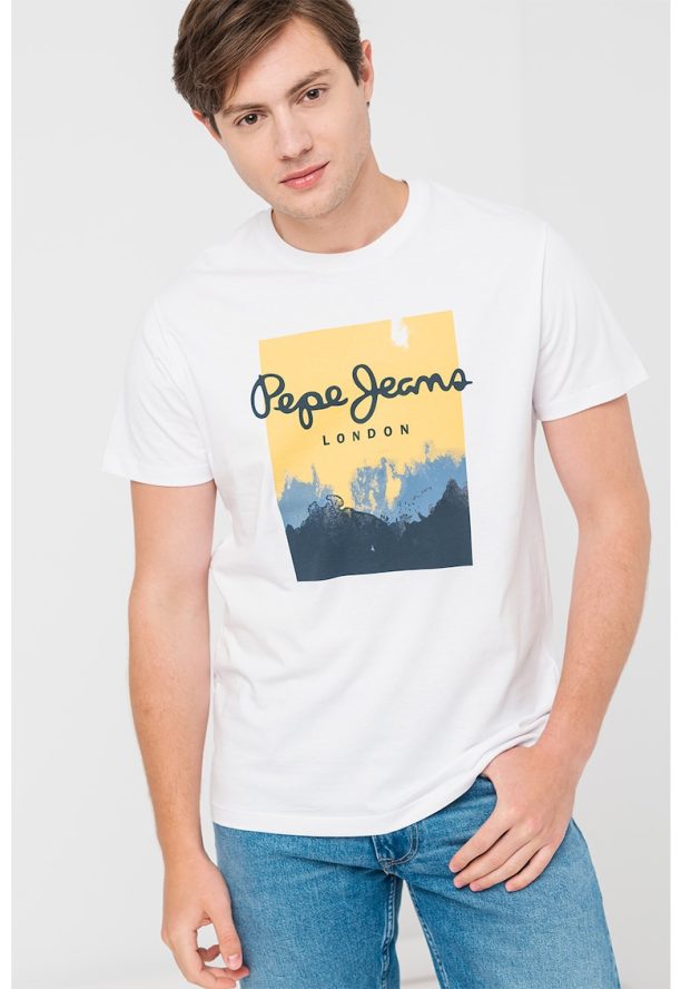 Тениска Roslyn с лого Pepe Jeans London