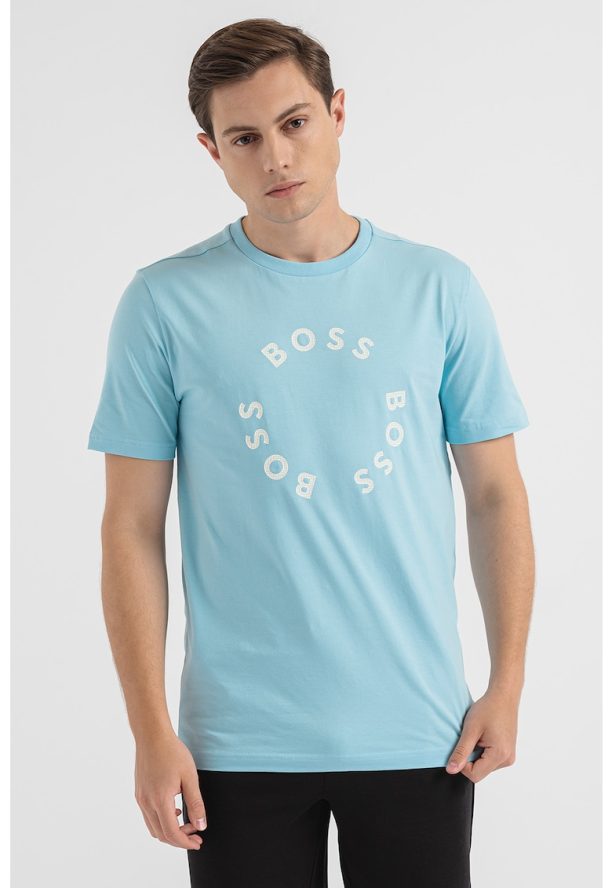 Тениска Tee4 с лого BOSS