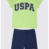 Тениска и къс панталон - 2 части US Polo Assn