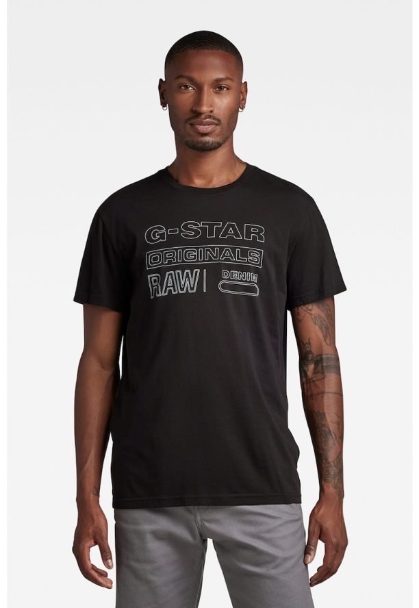 Тениска от органичен памук с лого G-Star RAW