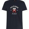 Тениска от органичен памук с лого Tommy Hilfiger