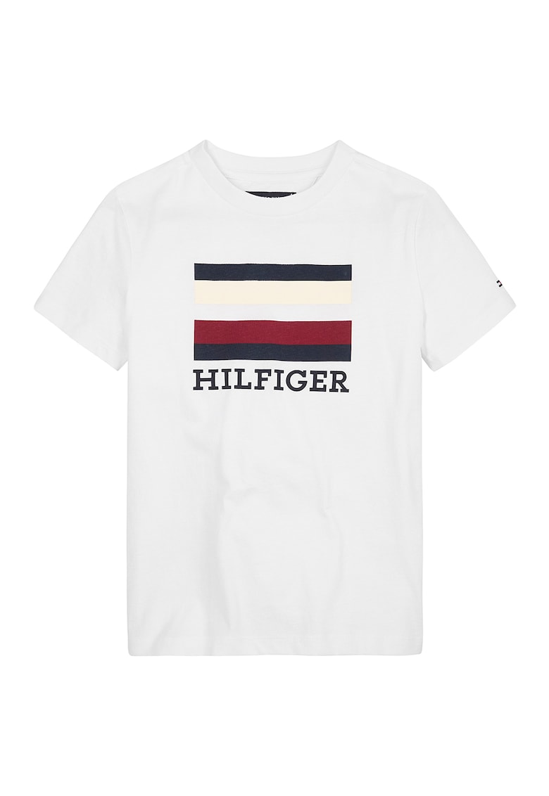 Тениска от органичен памук с лого Tommy Hilfiger