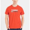 Тениска от органичен памук с лого Tommy Jeans