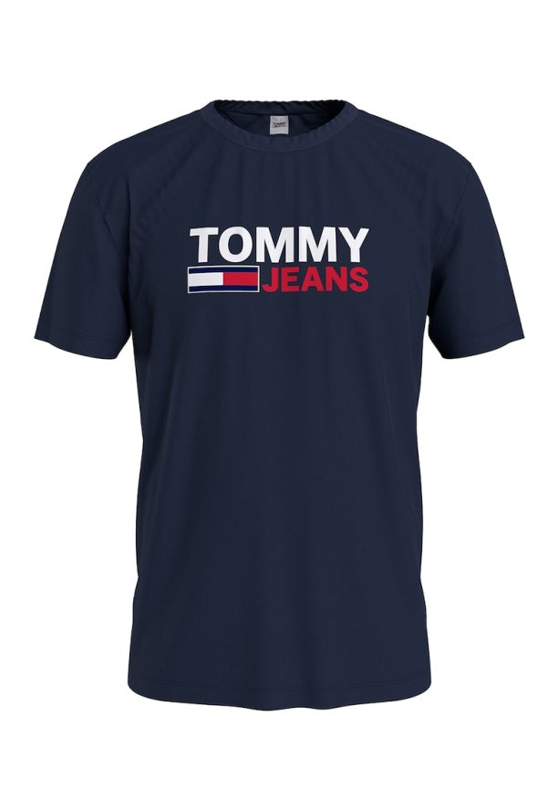 Тениска от органичен памук с лого Tommy Jeans