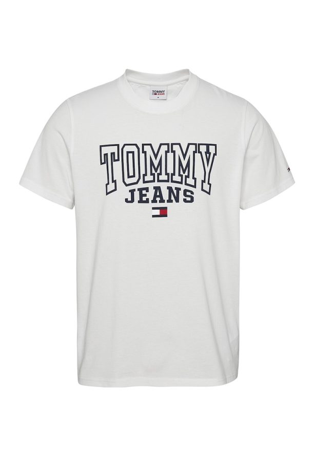 Тениска от органичен памук с лого Tommy Jeans