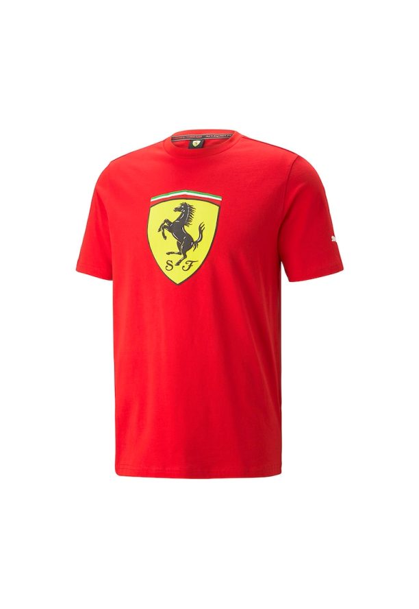 Тениска от памук Ferrari с лога Puma