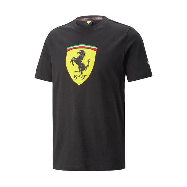 Тениска от памук Ferrari с лога Puma