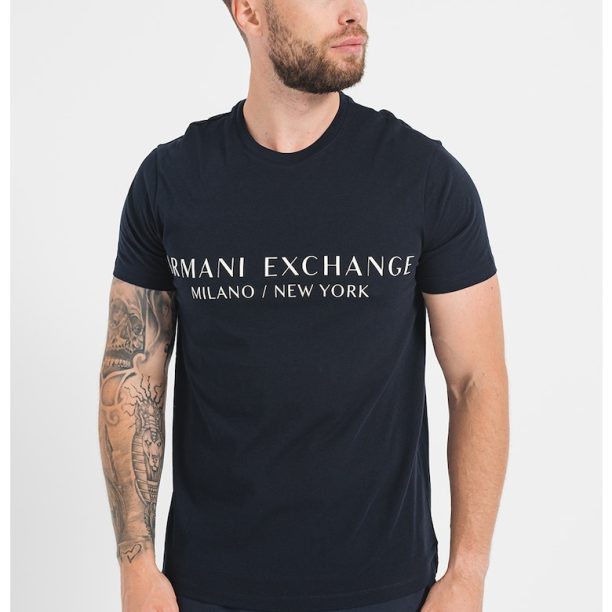 Тениска по тялото с лого ARMANI EXCHANGE